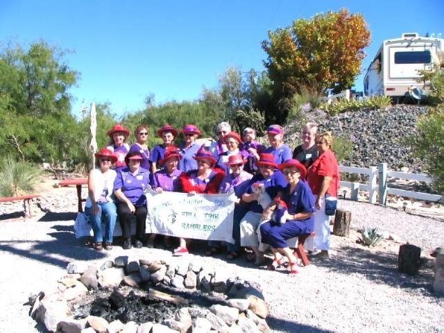 October

Ladies Red Hat luncheon at the Chapter 400 Fall Rally
Elephant Butte, New Mexico